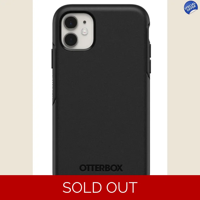 product Image for Refurb. OtterBox Symmetry Series for Apple iPhone series, black